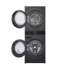 LG WashTower 13kg Washer 10kg Dryer with AI Direct Drive™, Turbo Wash 360, Smart ThinQ WT1310PB