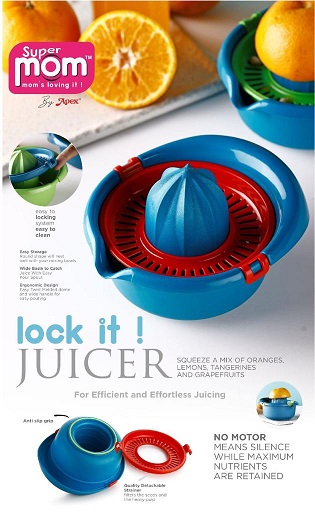 Supermom Lock It Juicer 300Ml Locking System Anti Slip Grip 572808 2 Supermom Lock It Juicer 300Ml Locking System Anti Slip Grip 572808