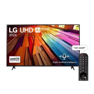 LG 65" UHD 4K Frameless Smart TV with Smart ThinQ AI, Magic Remote, HDR10, WebOS24 (2024) 65UT80006LA