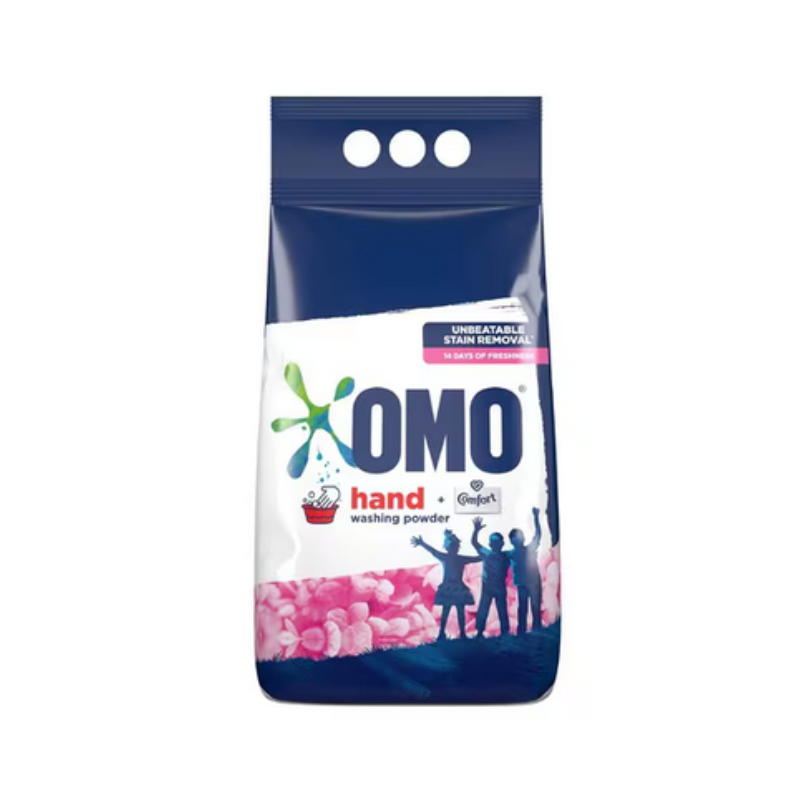 Omo Hand Washing Detergent Powder Extra Fresh 3.5Kg Unbeatable Stain Removal, 14 Days Of Freshness 67706785 (Pack Of 3) 1 Omo Hand Washing Detergent Powder Extra Fresh 3.5Kg Unbeatable Stain Removal, 14 Days Of Freshness 67706785 (Pack Of 3)