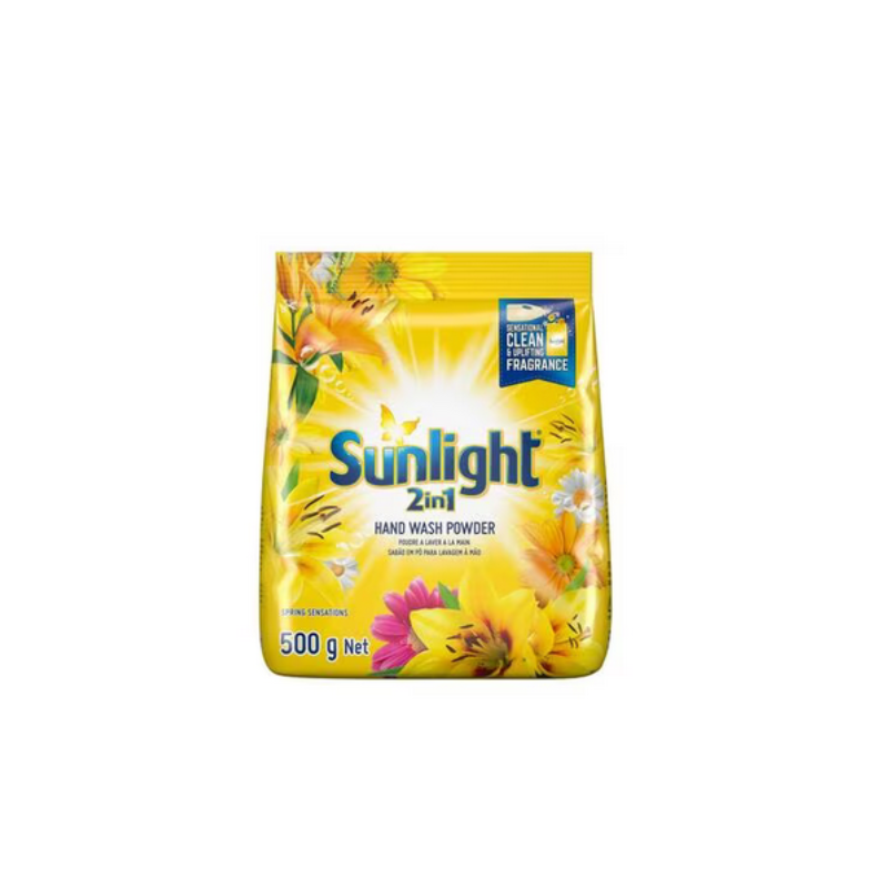Sunlight Detergent Powder Yellow 500G Advanced Stain Removal, Outstanding Whiteness, Long-Lasting Freshness, 68660796 (Pack Of 3) 1 Sunlight Detergent Powder Yellow 500G Advanced Stain Removal, Outstanding Whiteness, Long-Lasting Freshness, 68660796 (Pack Of 3)
