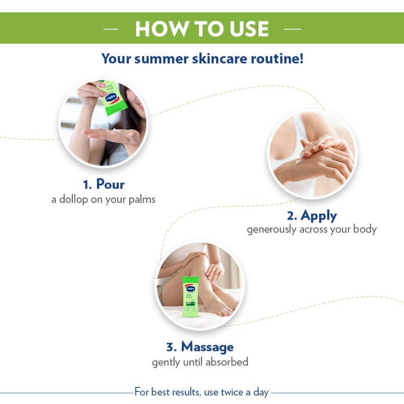 Vaseline Body Lotion Intensive Care Aloe Soothe 200Ml Non Sticky Lotion, Featherlight Formula With Non Greasy Feel 67315968 (Pack Of 3) 3 Vaseline Body Lotion Intensive Care Aloe Soothe 200Ml Non Sticky Lotion, Featherlight Formula With Non Greasy Feel 67315968 (Pack Of 3)
