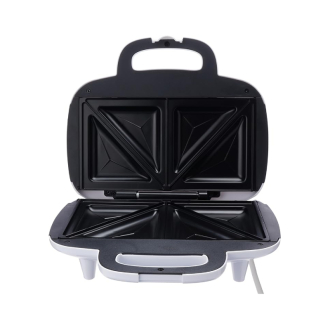 Nikai Sandwich Toaster 2 Slice Easy Carry Handle 700w NST1107A1 Non Stick Plates Twin Sandwich Maker With Indicator Lights Easy Carry Handle