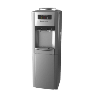 Westpoint Water Dispenser Hot & Cold, Push Button, Triple Faucet Dispensing, Inner Stainless Steel Tank, Silver Body WFQN-1016.PS