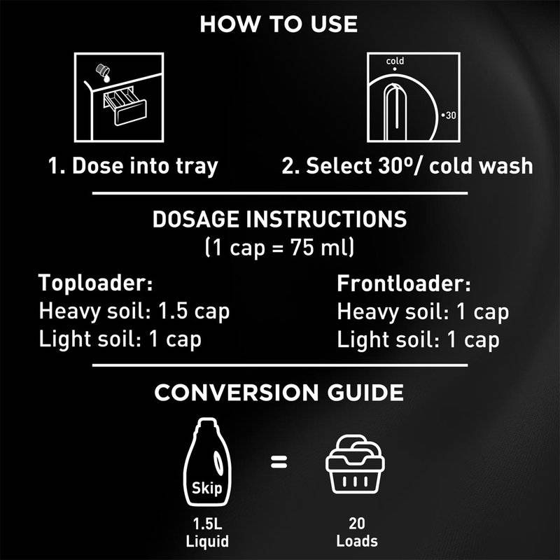 Skip Auto Washing Liquid Perfect For Dark Clothes 1.5L Pack Of 3 Spfdc 3 Skip Auto Washing Liquid Perfect For Dark Clothes 1.5L Pack Of 3 Spfdc