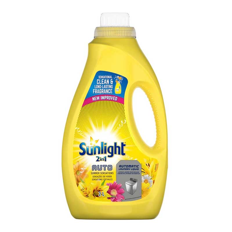Sunlight Machine Wash 2In1 Auto Liquid 2L Summer Sensations 1 Sunlight Machine Wash 2In1 Auto Liquid 2L Summer Sensations
