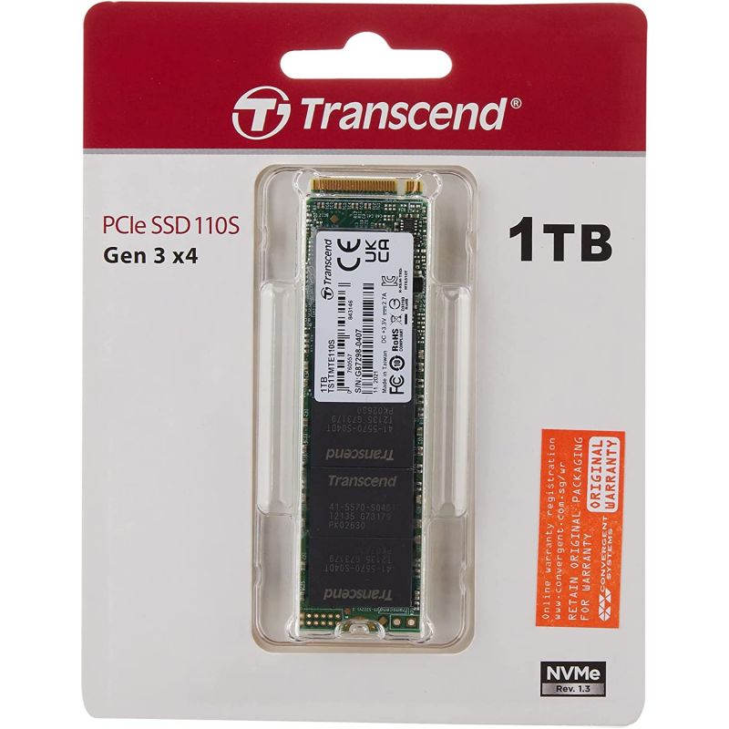Transcend 1Tb M.2 2280 Pcle Gen3X4 M-Key Qlc Dram Less Ts1Tmte110Q 6 Transcend 1Tb M.2 2280 Pcle Gen3X4 M-Key Qlc Dram Less Ts1Tmte110Q