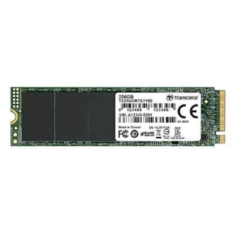 Transcend PCIe Solid State Drive M2 228 256GB DRAM Less TS256GMTE110S