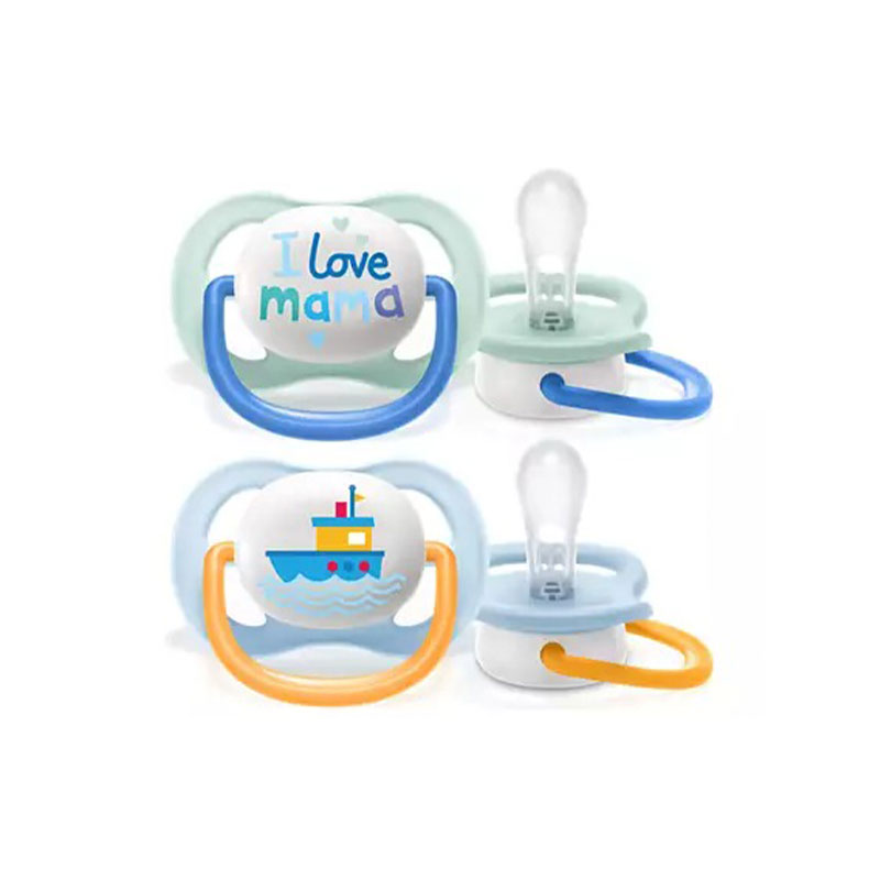 Philips Avent Soother Ultra Air Happy For Boy 0-6M 2'S 080/01 1 Philips Avent Soother Ultra Air Happy For Boy 0-6M 2'S 080/01