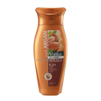 Vatika Shampoo Nourish and Rejuvenate, Strengthening & Moisturizing for Curly Hair, Damaged Hair, 200ml Argan