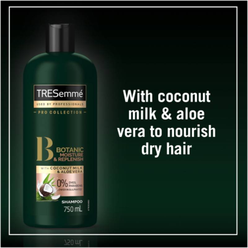 Tresemmé Botanic Moisture &Amp; Replenish Shampoo 750Ml Pack Of 4 Uts11 5 Tresemmé Botanic Moisture &Amp; Replenish Shampoo 750Ml Pack Of 4 Uts11