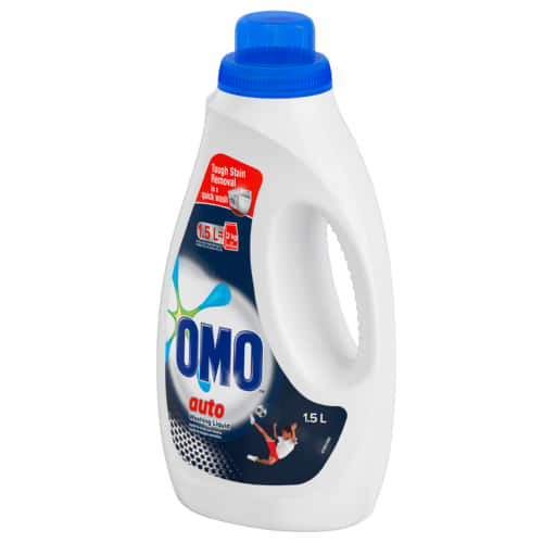 Omo Machine Wash Auto Liquid 1.5L - Set Of 3 Pcs 2 Omo Machine Wash Auto Liquid 1.5L