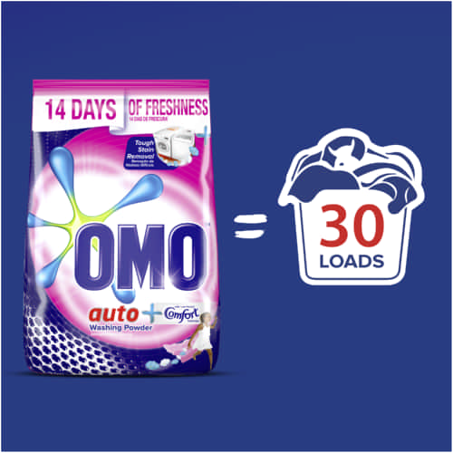 Omo Machine Wash Auto Comfort Detergent 3Kg 5 Omo Machine Wash Auto Comfort Detergent 3Kg