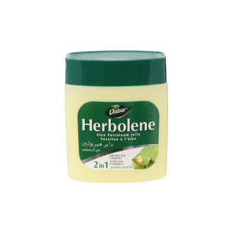 Dabur Herbolene Petroleum Jelly Enriched with Aloe Vera and Vitamin E, For Dry and Rough Skin 115ml Aloe Vera (Pack of 3)