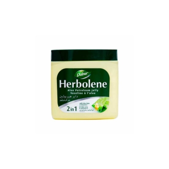 Dabur Herbolene Petroleum Jelly Enriched with Aloe Vera and Vitamin E, For Dry and Rough Skin 115ml Aloe Vera (Pack of 3)
