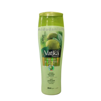 Vatika Shampoo Nourish and Rejuvenate Hair, Strengthening & Moisturizing Hair Cleanser for Curly Hair, Damaged Hair, All Hair Types 200ml