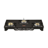 Orange Gas Stove Fabia 301 Jumbo with 3 Burner, Toughened Glass Top OLPG253