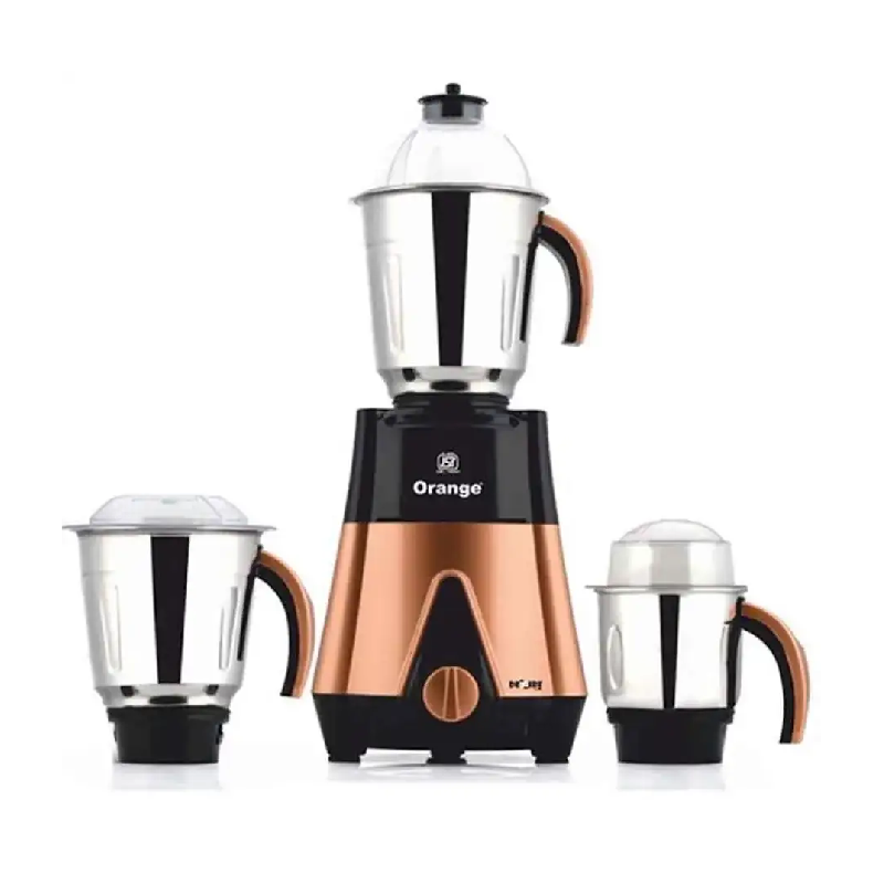 Orange Mixer Grinder 750W With 3Pcs Stainless Steel Jars Dezire 3 1 Orange Mixer Grinder 750W With 3Pcs Stainless Steel Jars Dezire 3