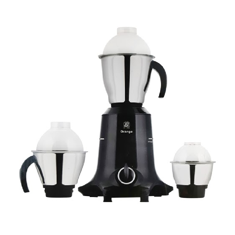 Orange Mixer Grinder 750W With 3Pcs Stainless Steel Jars, Black Octa 3 1 Orange Mixer Grinder 750W With 3Pcs Stainless Steel Jars, Black Octa 3