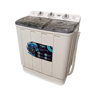 Von Washing Machine 7.5Kg Twin Tub, Semi-Automatic Vals-75Bwy