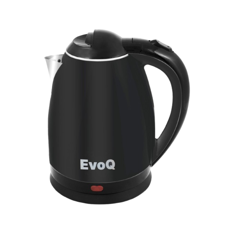 Evoq Kettle 1.8L - Power 220-240V, 50/60Hz, 1500W, Features Automatic/Manual Switch Off, Black Finish, Ekt - 18Pk 1 Evoq Kettle 1.8L - Power 220-240V, 50/60Hz, 1500W, Features Automatic/Manual Switch Off, Black Finish, Ekt - 18Pk