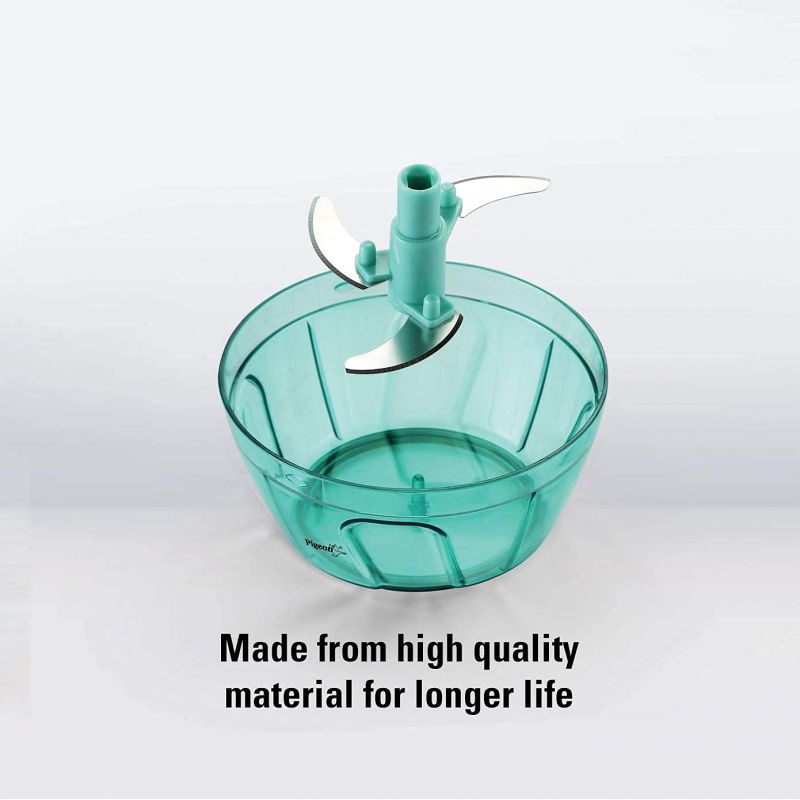 Pigeon Handy Chopper 4 In 1 Fruit And Vegetables 3 Blades 650Ml Sturdy 3-Blade Design 14298-M 7 Pigeon Handy Chopper 4 In 1 Fruit And Vegetables 3 Blades 650Ml Sturdy 3-Blade Design 14298-M