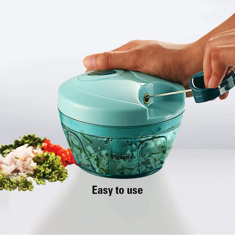 Pigeon Handy Chopper 4 In 1 Fruit And Vegetables 3 Blades 650Ml Sturdy 3-Blade Design 14298-M 11 Pigeon Handy Chopper 4 In 1 Fruit And Vegetables 3 Blades 650Ml Sturdy 3-Blade Design 14298-M