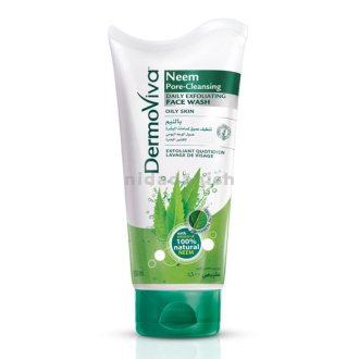 Dabur Dermoviva Face Wash 150ml Neem - Set of 3 Pcs