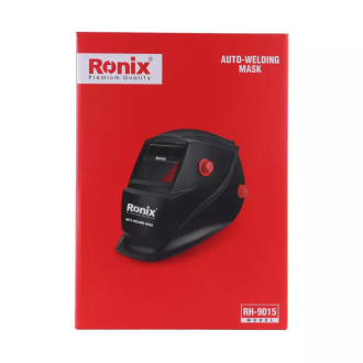 Ronix Large Viewing Welding Helmet - True Color Auto Darkening Welding Helmet with Solar Battery Power, for Enhanced Vision and Safety during Welding. RH-9015