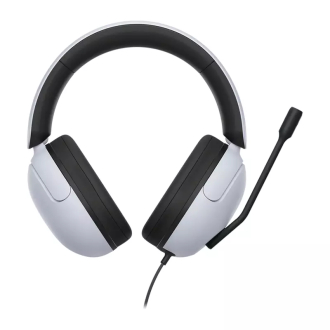 Sony Inzone H3 Wired Gaming Headset Personalized 360 deg, Spatial Sound for Gaming, Soft Headband, Ergonomically Designed Controls, Discord Certified with Boom Microphone with Mute Function MDR-G300