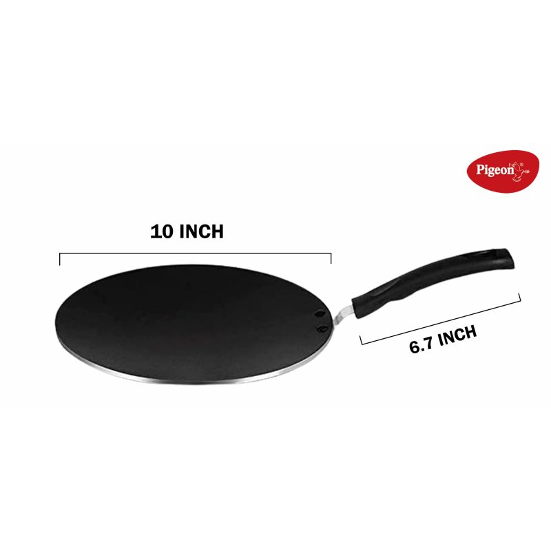 Pigeon Tawa 31Cm Nonstick Multi 310 Cool Touch Handle Sap 271 - 3 Layer Anti Peeling Food Safe Nonstick Coating Extra Thick Layer 4 Pigeon Tawa 31Cm Nonstick Multi 310 Cool Touch Handle Sap 271 - 3 Layer Anti Peeling Food Safe Nonstick Coating Extra Thick Layer