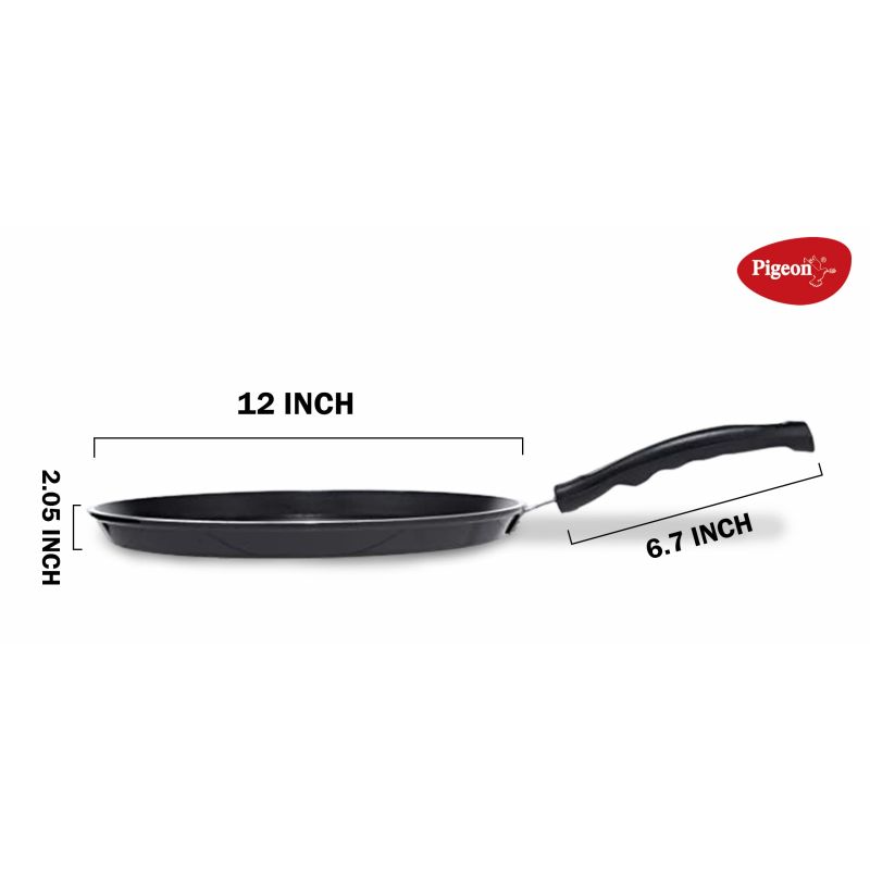 Pigeon Tawa 27Cm Nonstick Flat 280 Cool Touch Handle Sap 152 - 3 Layer Anti Peeling Food Safe Nonstick Coating Extra Thick Layer 13 Pigeon Tawa 27Cm Nonstick Flat 280 Cool Touch Handle Sap 152 - 3 Layer Anti Peeling Food Safe Nonstick Coating Extra Thick Layer