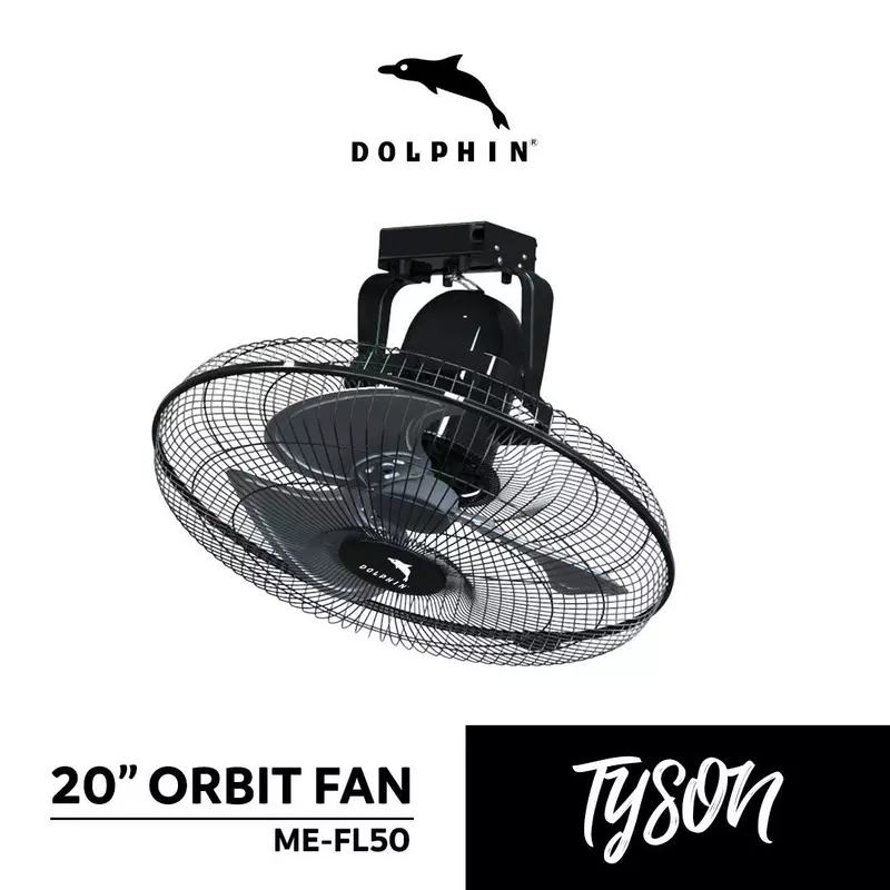 Dolphin Orbit Fan, 20 Inch Me-Fl50 2 Dolphin Orbit Fan, 20 Inch Me-Fl50