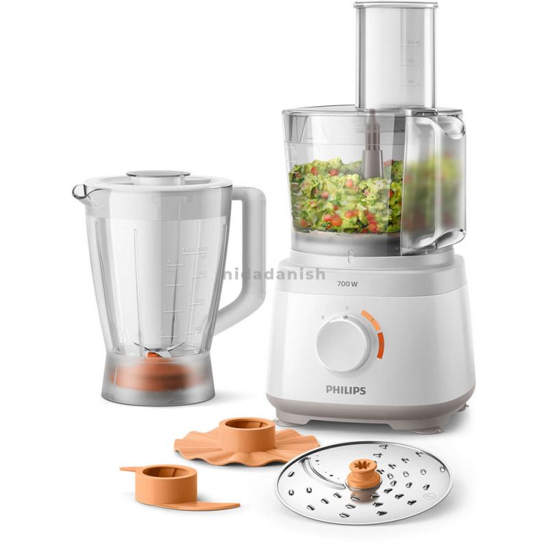 Philips Food Processor 700W Blender Jar 2 In 1 Disc 19 Functions Hr7320 1 Philips Food Processor 700W Blender Jar 2 In 1 Disc 19 Functions Hr7320