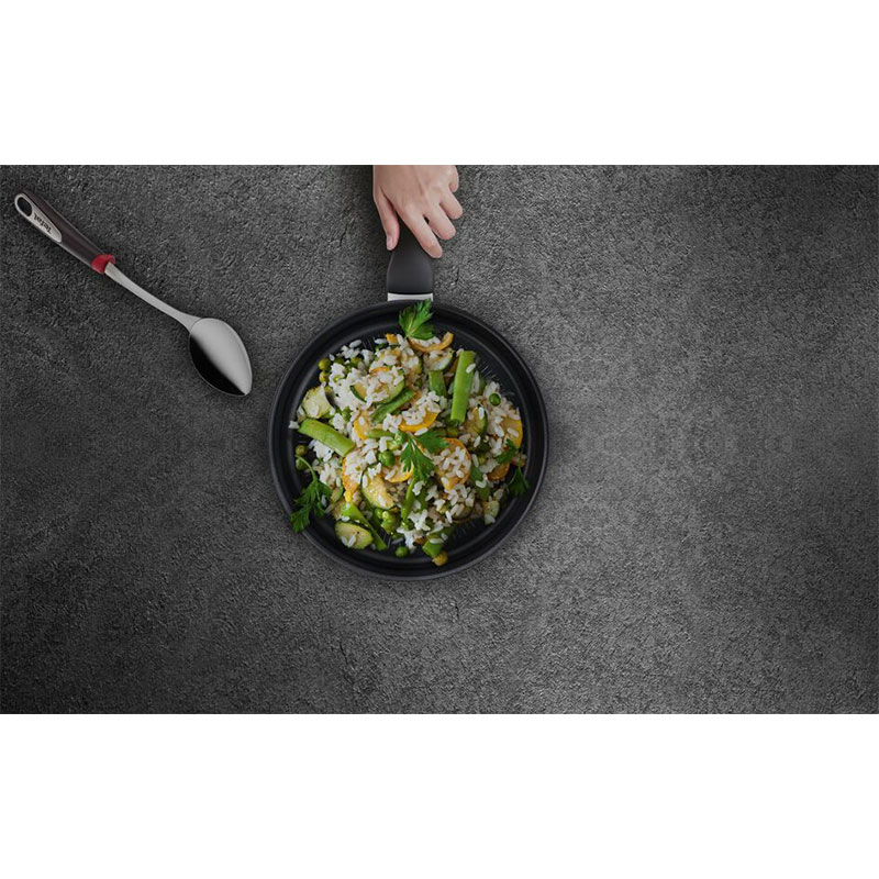Tefal Unlimited Sautepan 26Cm Non Electric G2553302 Aluminium Material Heat Indicator Thermo Signal Titanium Coating Made In France 4 Tefal Unlimited Sautepan 26Cm Non Electric G2553302 Aluminium Material Heat Indicator Thermo Signal Titanium Coating Made In France