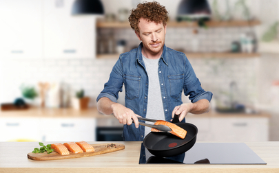 Tefal Unlimited Frypan 26Cm Non Electric G2550502 Aluminium Material Heat Indicator Thermo Signal Titanium Coating Made In France 4 Tefal Unlimited Frypan 26Cm Non Electric G2550502 Aluminium Material Heat Indicator Thermo Signal Titanium Coating Made In France