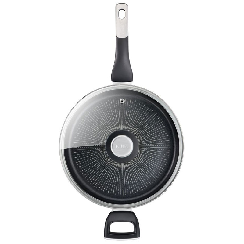 Tefal Unlimited Sautepan 26Cm Non Electric G2553302 Aluminium Material Heat Indicator Thermo Signal Titanium Coating Made In France 3 Tefal Unlimited Sautepan 26Cm Non Electric G2553302 Aluminium Material Heat Indicator Thermo Signal Titanium Coating Made In France