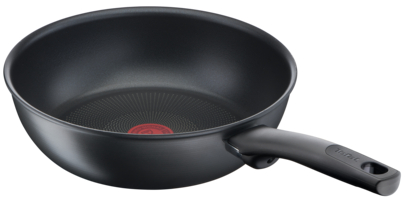 Tefal Unlimited Wokpan 28Cm Non Electric G2551902 Aluminium Material Heat Indicator Thermo Signal Titanium Coating 10 Tefal Unlimited Wokpan 28Cm Non Electric G2551902 Aluminium Material Heat Indicator Thermo Signal Titanium Coating