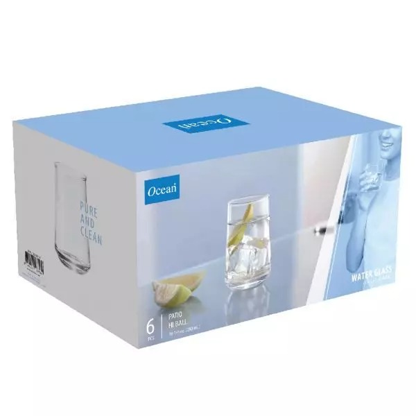 Ocean Glass 6Pcs Patio 290Ml 3B1831006G0010 3 Ocean Glass 6Pcs Patio 290Ml 3B1831006G0010