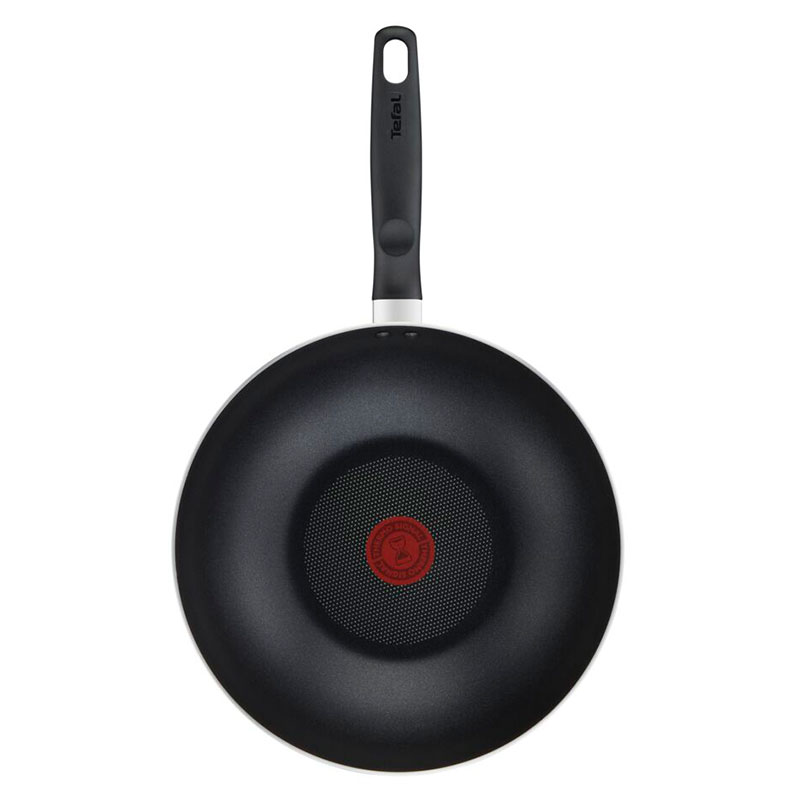 Tefal Super Cook Wokpan 28Cm Non Electric B4591684 Aluminium Material Heat Indicator Thermo Signal Powerglide Coating 3 Tefal Super Cook Wokpan 28Cm Non Electric B4591684 Aluminium Material Heat Indicator Thermo Signal Powerglide Coating