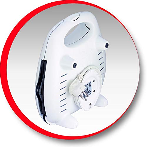 Moulinex Sandwich Toaster 2 Slice 3 In 1 Waffle Grill And Sandwich 700W Sw612543 - Nonstick Coating Plates Detachable Plates Vertical Storage Light Indicator 8 Moulinex Sandwich, Panini &Amp; Waffle Maker 700W 3In1 Interchangeable Plates Sw612543