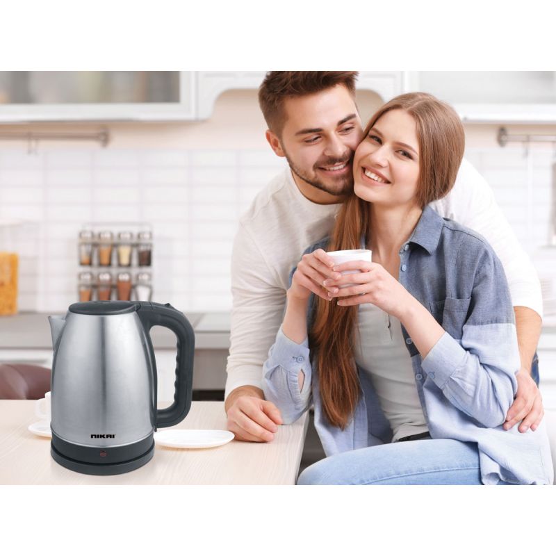 Nikai Jug Kettle 1.7L Steel With Cord Storage 2200W Nk420A Automatic Shut Off Boil Dry Protection With Indicator Stainless Steel Body 13 Nikai Jug Kettle 1.7L Steel With Cord Storage 2200W Nk420A Automatic Shut Off Boil Dry Protection With Indicator Stainless Steel Body
