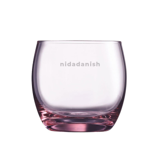 Luminarc Salto Solid Color Old Fashion Tumbler 6pcs 32cl/320ml Pink J5386