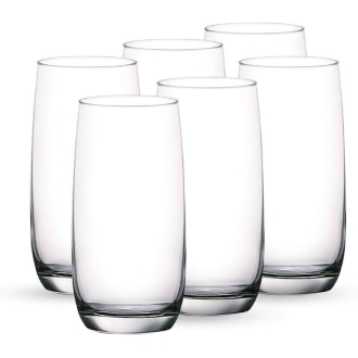 Ocean Glass 6pcs Ivory Hi Ball 370ml Drink Tumbler 3B1301306G0010