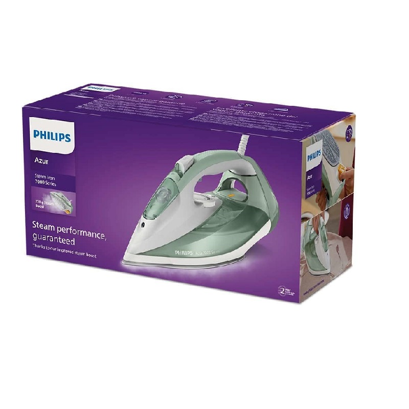 Philips Steam Iron Hv 2600W 300Ml , 220G Steam Boost, Quick Calc Release And Steamglide Plus Soleplate, 7000 Series Green Dst7012 8 Philips Steam Iron Hv 2600W 300Ml , 220G Steam Boost, Quick Calc Release And Steamglide Plus Soleplate, 7000 Series Green Dst7012