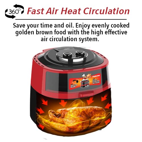 Nikai Airfryer 8L Manual 1300W Naf877A 30 Mins Timer Detachable Frying Basket Baking And Frying 7 Nikai Airfryer 8L Manual 1300W Naf877A 30 Mins Timer Detachable Frying Basket Baking And Frying