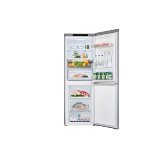 LG Refrigerator 335L Bottom Freezer Double Doors Silver GC-B369NLJM