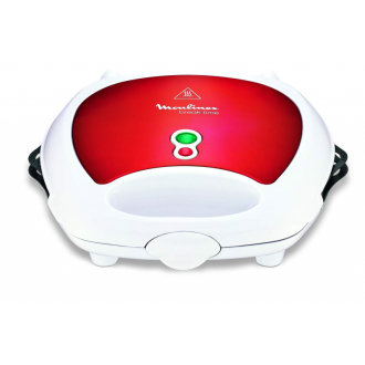 Moulinex Sandwich, Panini & Waffle Maker 700W 3in1 Interchangeable Plates SW612543