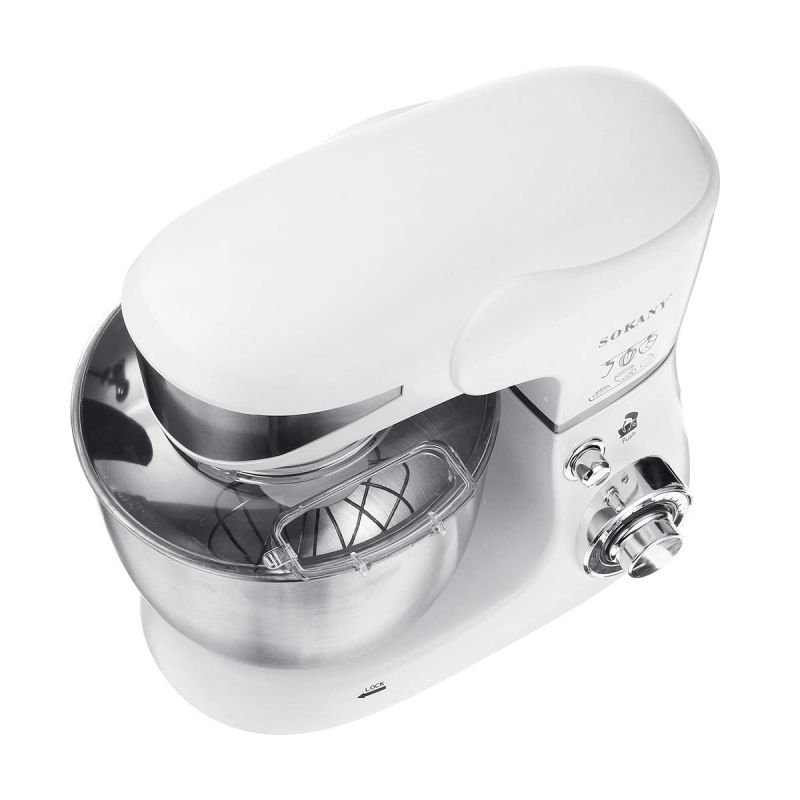 Sokany Electric Stand Mixer 1000W 5L 6 Speeds 3 Attachments 3 Sokany Electric Stand Mixer 1000W 5L 6 Speeds 3 Attachments