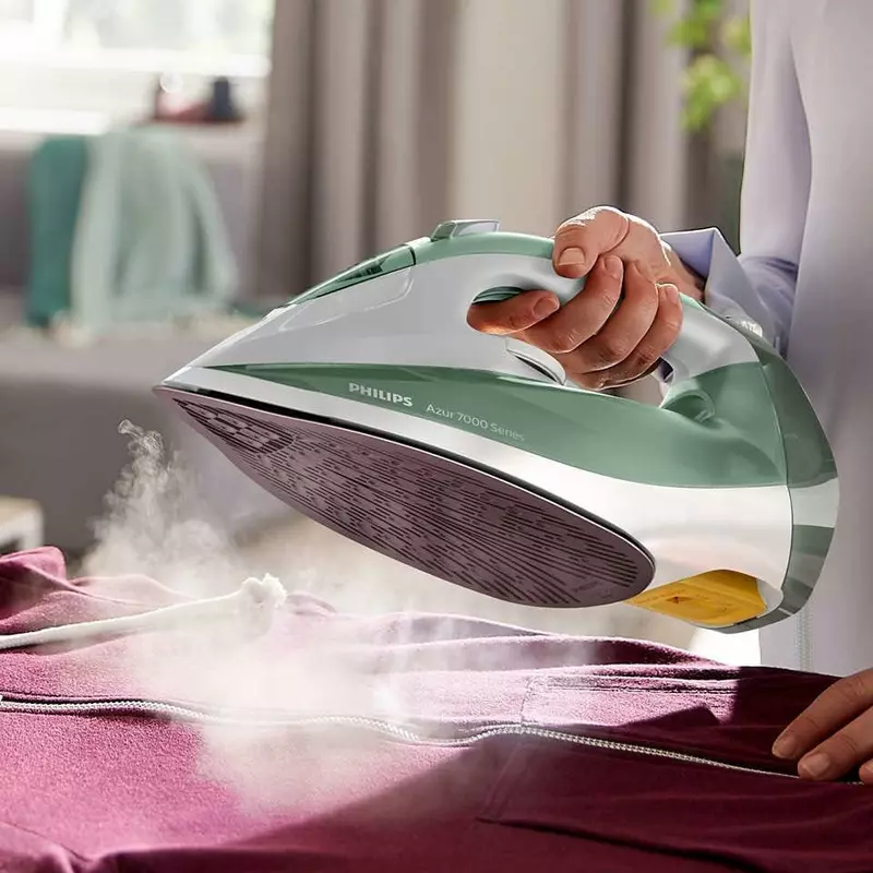 Philips Steam Iron Hv 2600W 300Ml , 220G Steam Boost, Quick Calc Release And Steamglide Plus Soleplate, 7000 Series Green Dst7012 4 Philips Steam Iron Hv 2600W 300Ml , 220G Steam Boost, Quick Calc Release And Steamglide Plus Soleplate, 7000 Series Green Dst7012